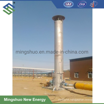 Waste Gas Burning Flare Torch for Sewage Treatment Plant